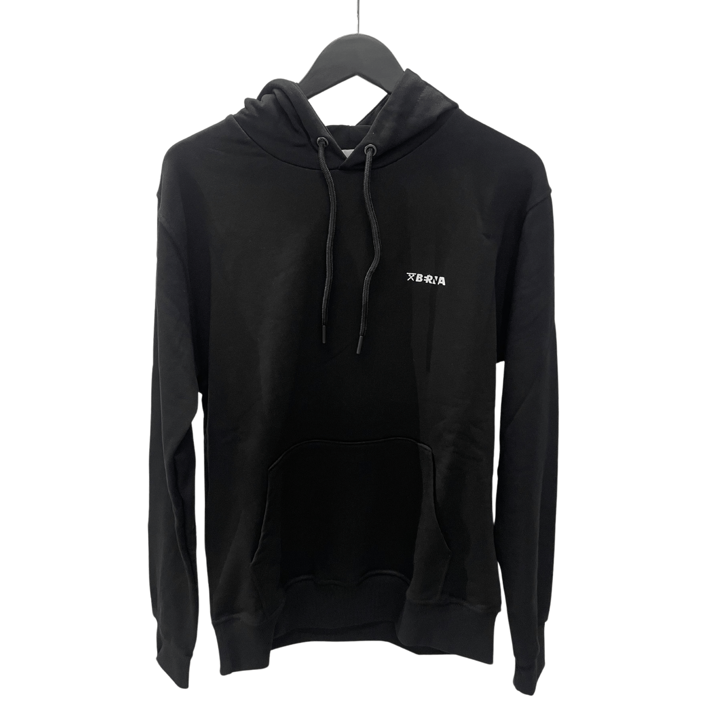 Felpa Cappuccio Logo Basic nero