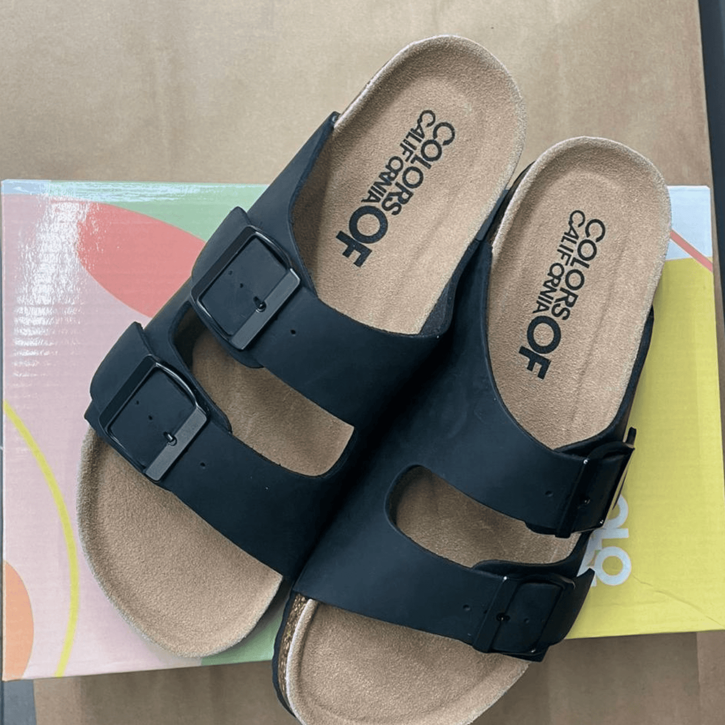 Sandalo Scamosciato Black Man