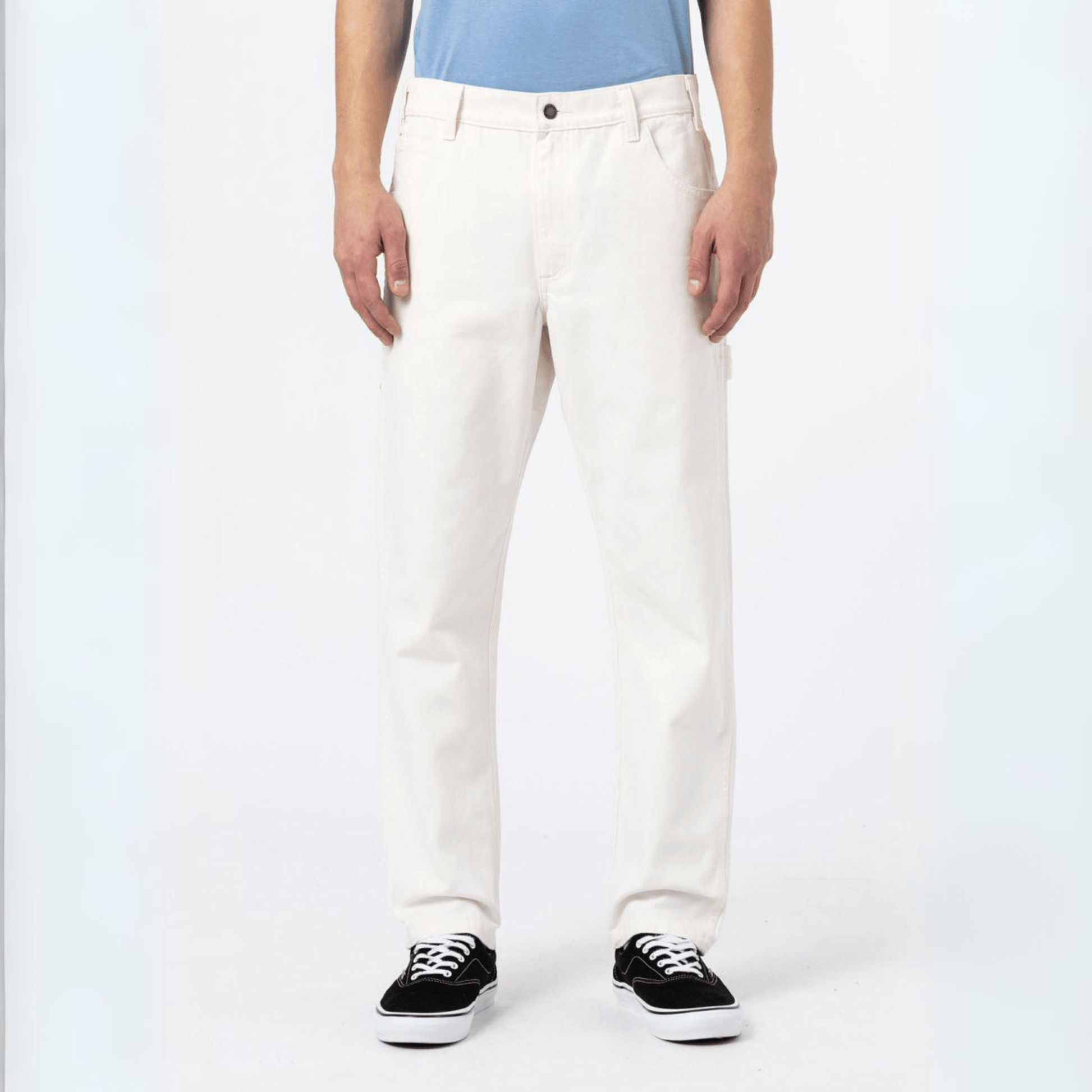 Pantaloni Carpenter Duck Canvas bianco