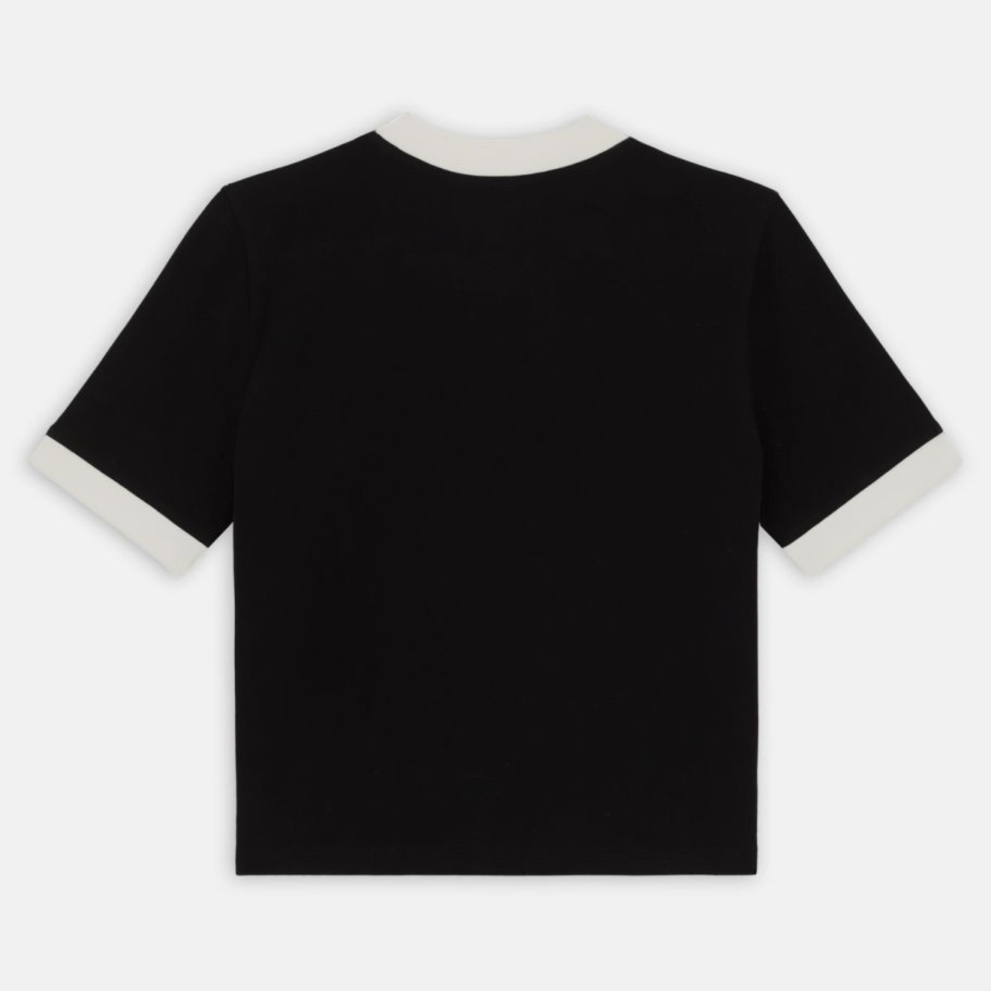 T-Shirt Herndon Ringer A Maniche Corte nera