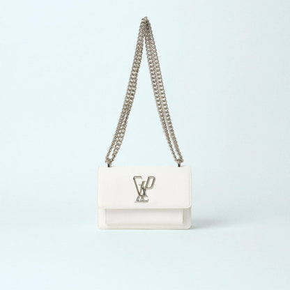 Mini Shoulder Strap In Ecopelle avorio