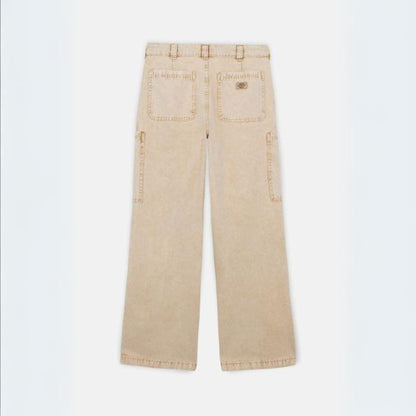 NEWINGTON - Jeans baggy sabbia