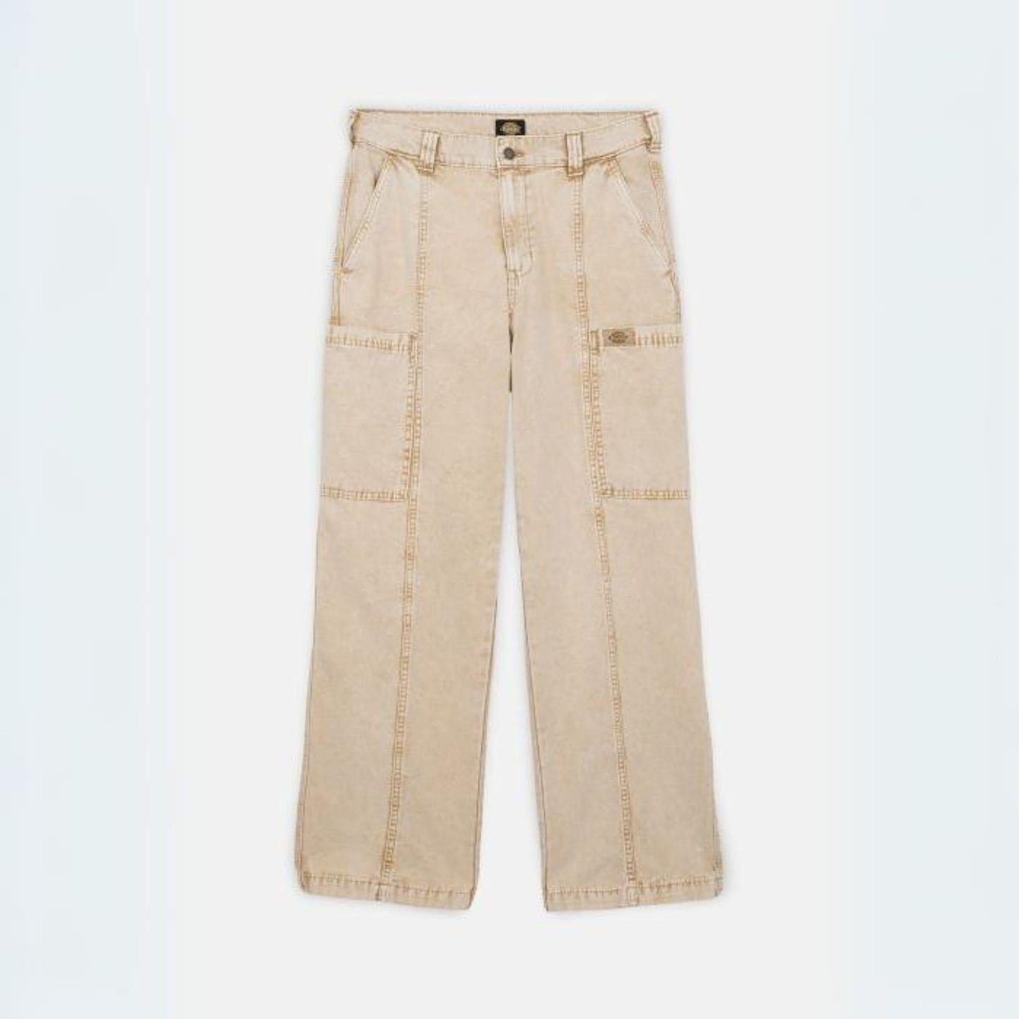 NEWINGTON - Jeans baggy sabbia