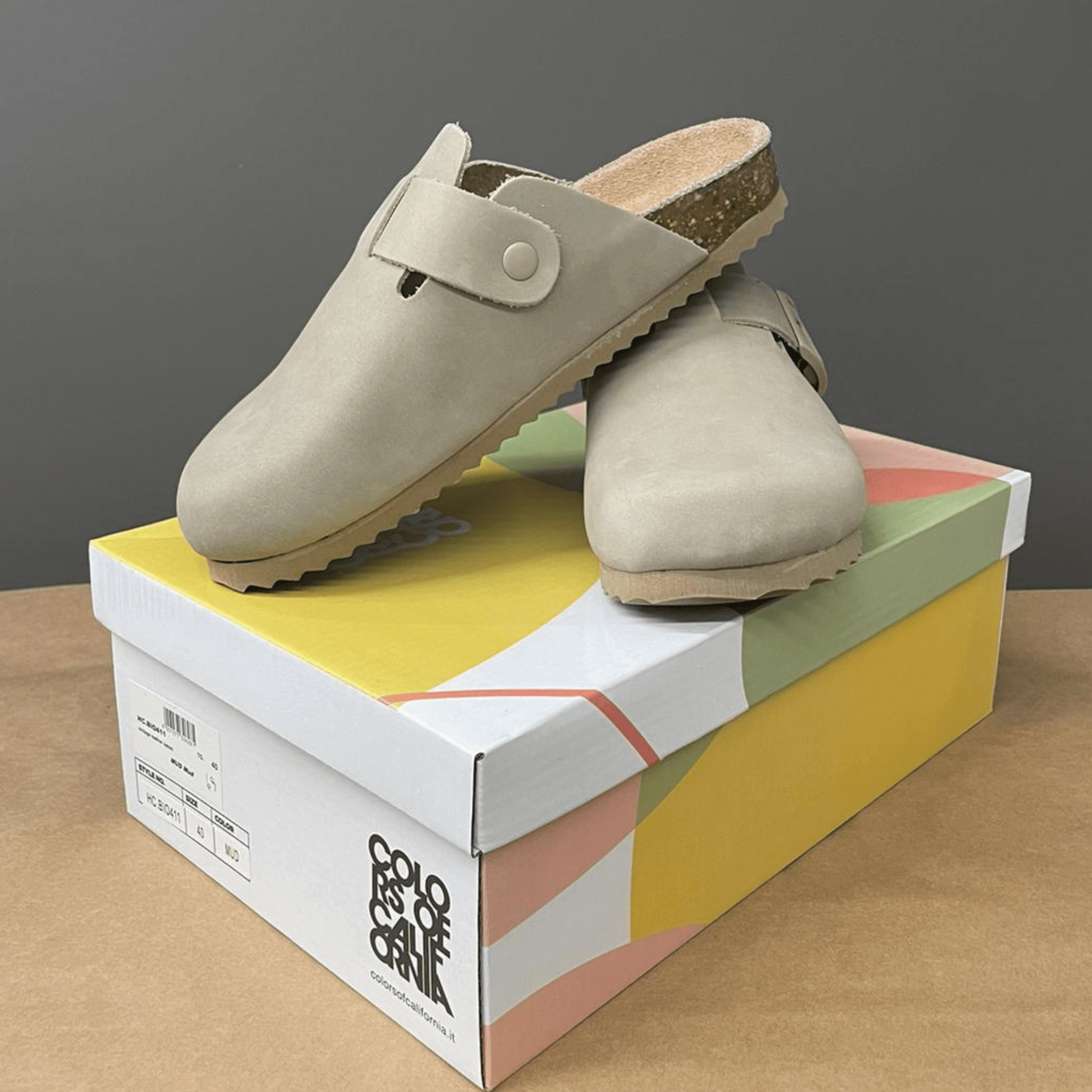 Sabot Scamosciato Mud