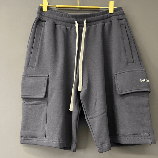 Shorts Cargo Felpa antracite