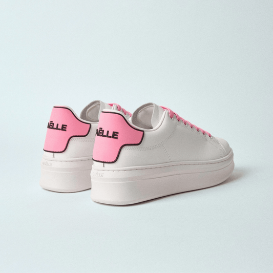 Sneaker Addict con Rubber Patch rosa