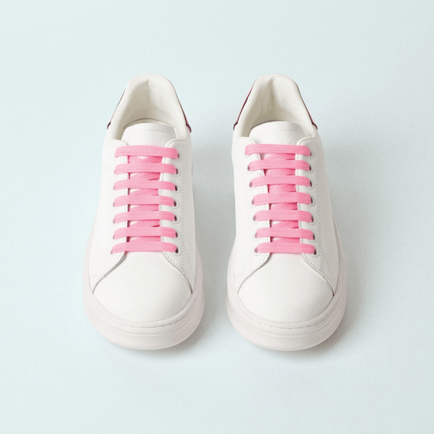 Sneaker Addict con Rubber Patch rosa 