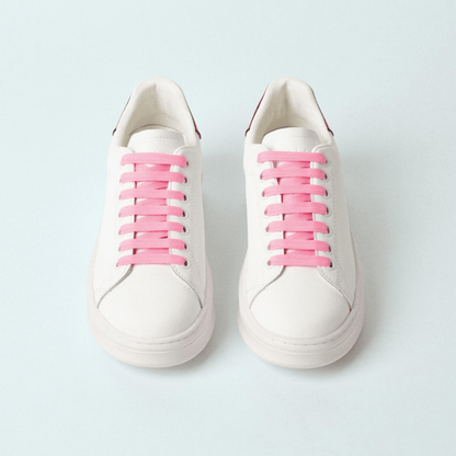 Sneaker Addict con Rubber Patch rosa 