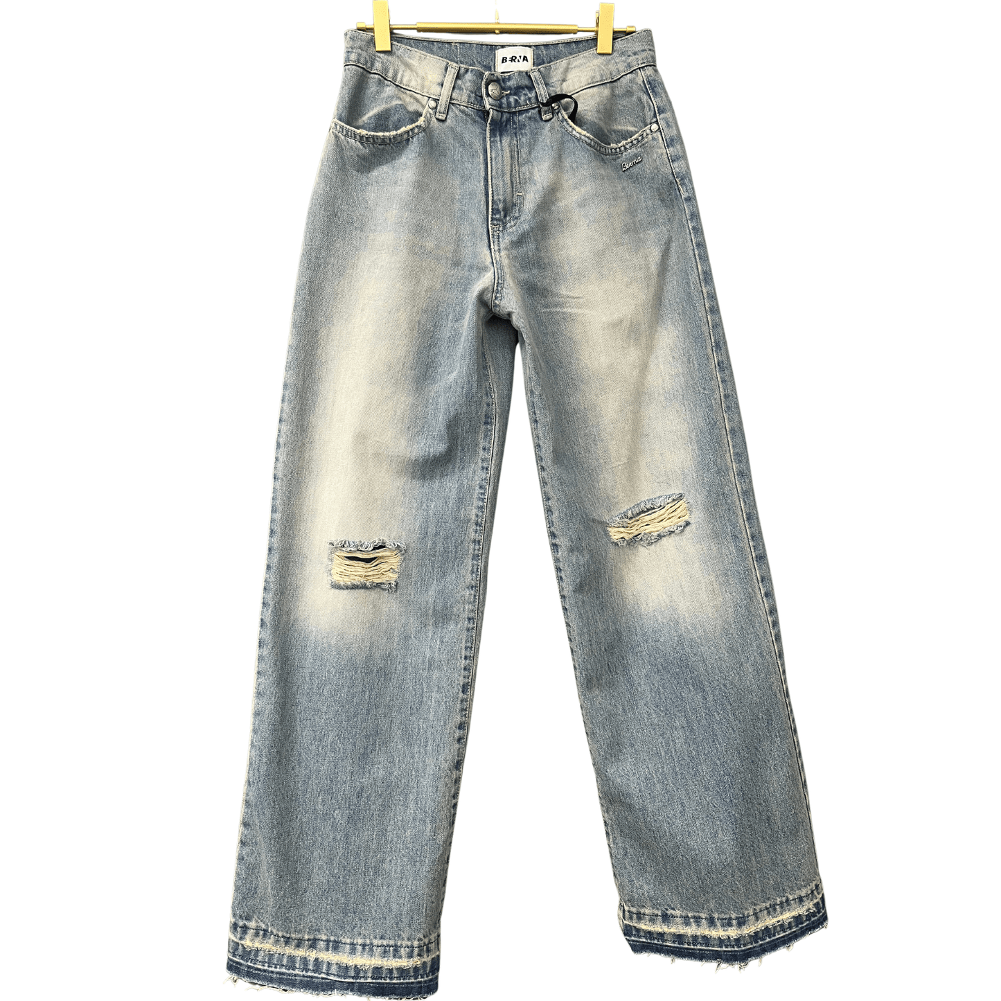 Jeans palazzo strappato - Tadey